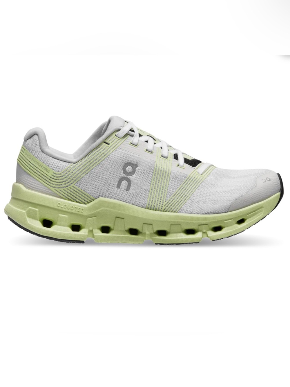On Women's Cloudgo Running Shoes Sneaker White Meadow Green - 9
